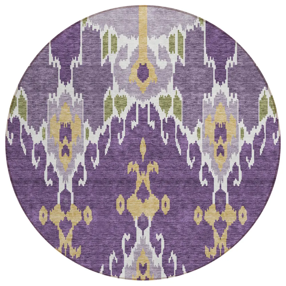 Chantille ACN748 Purple 8' x 8' Rug