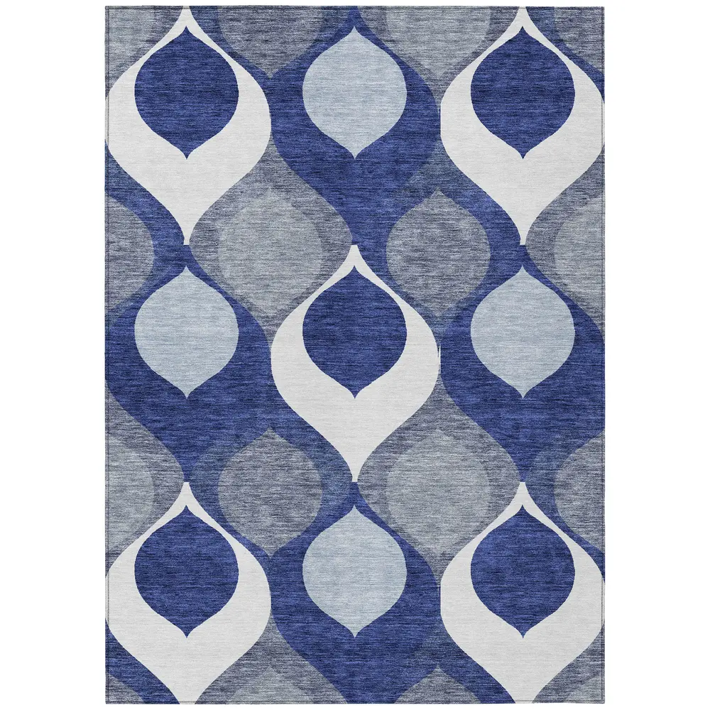 Chantille ACN749 Navy 3' x 5' Rug