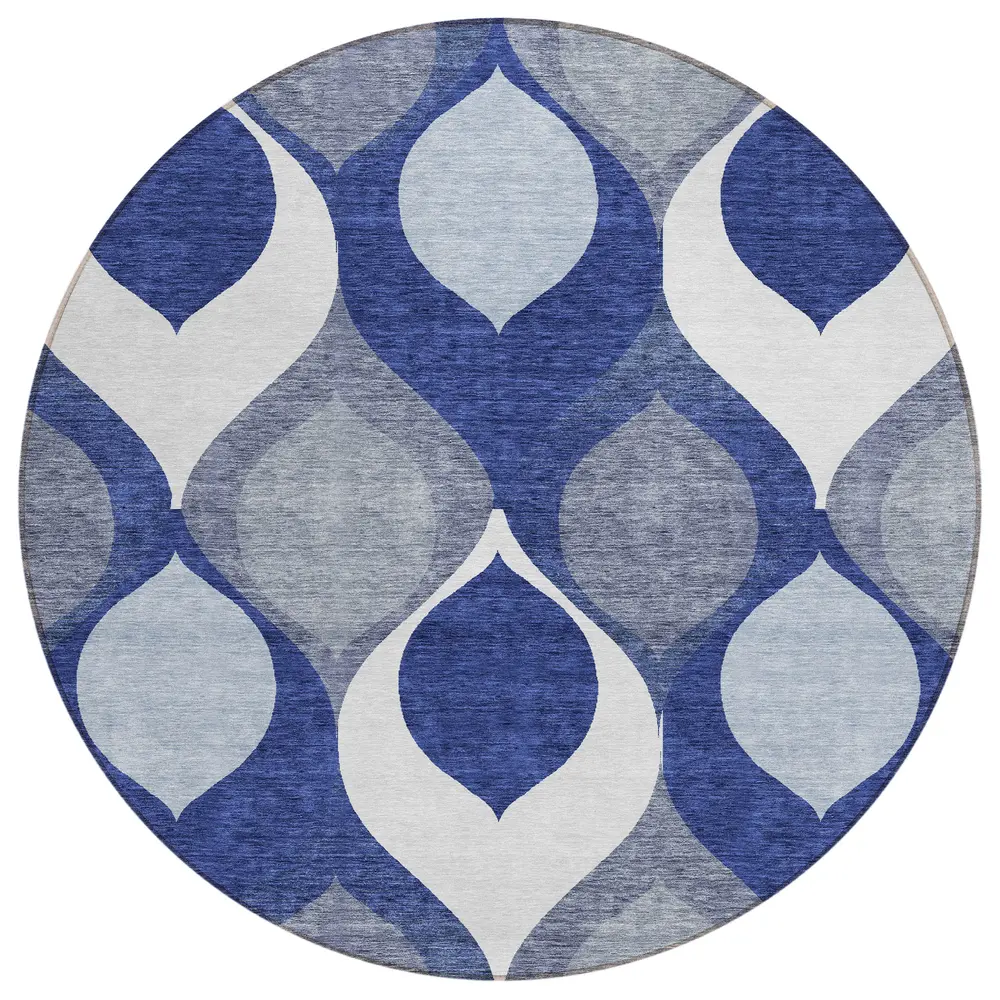 Chantille ACN749 Navy 8' x 8' Rug