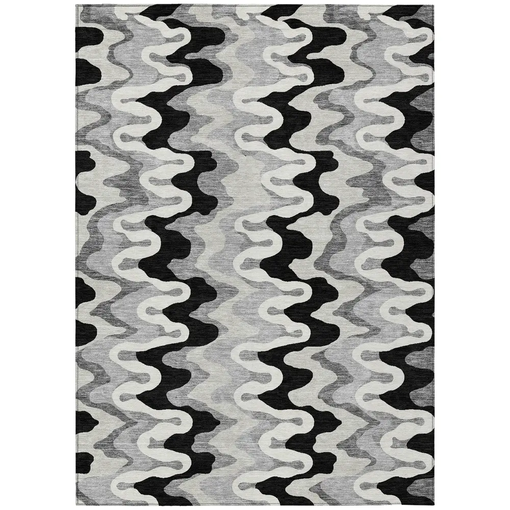 Chantille ACN750 Black 10' x 14' Rug