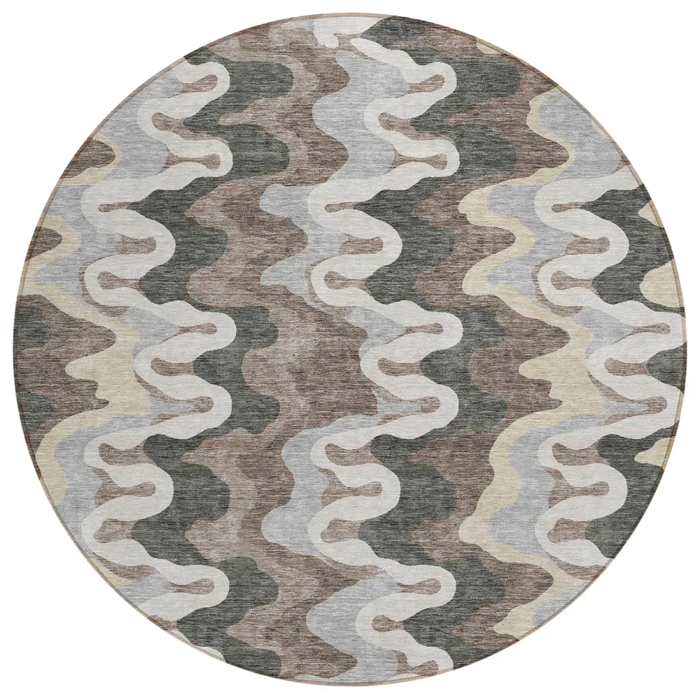 Chantille ACN750 Charcoal 8' x 8' Rug