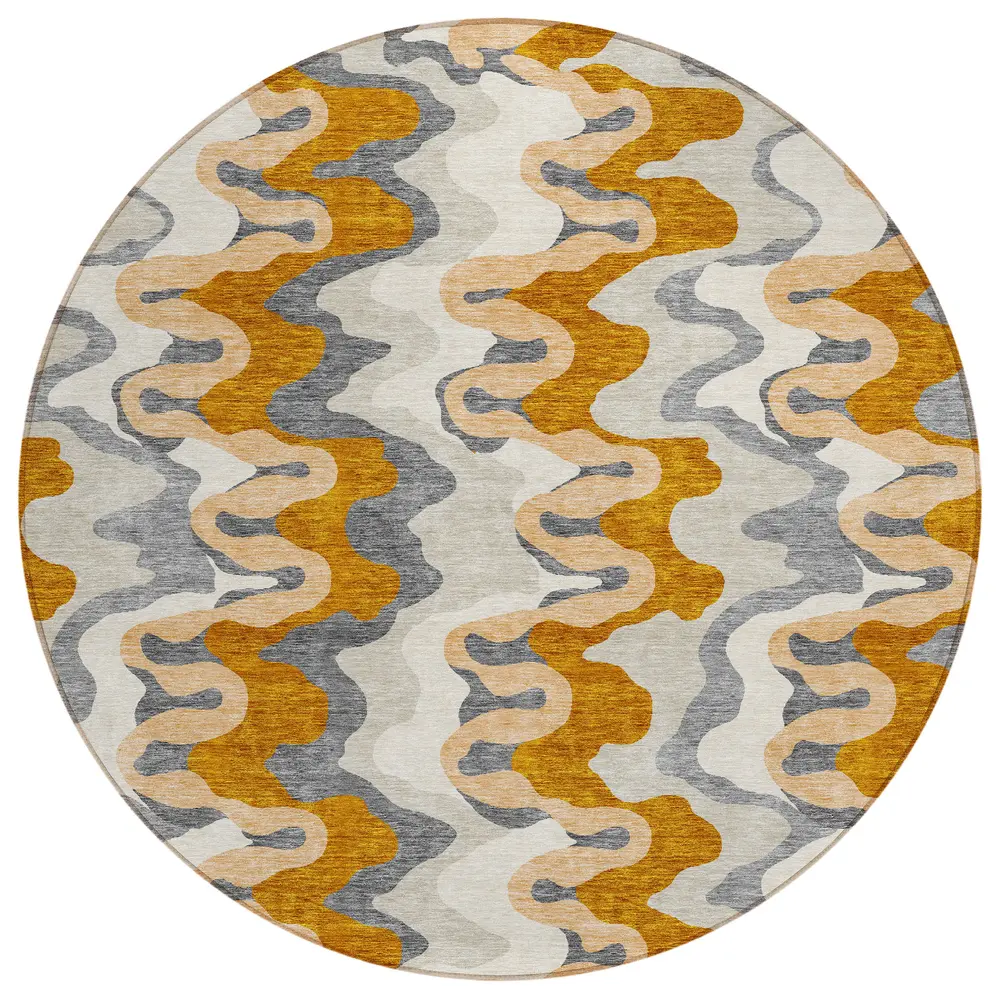 Chantille ACN750 Terracotta 8' x 8' Rug