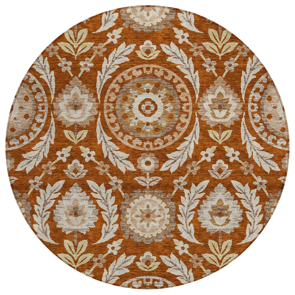 Chantille ACN751 Paprika 8' x 8' Rug