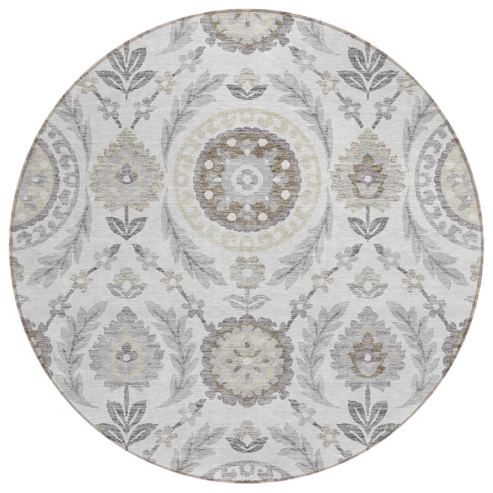 Chantille ACN751 Silver 8' x 8' Rug