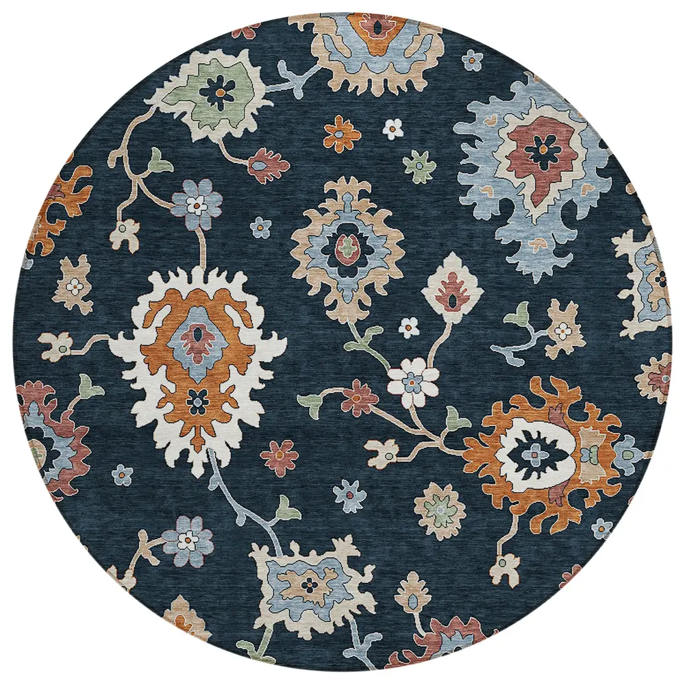 Chantille ACN753 Black 8' x 8' Rug