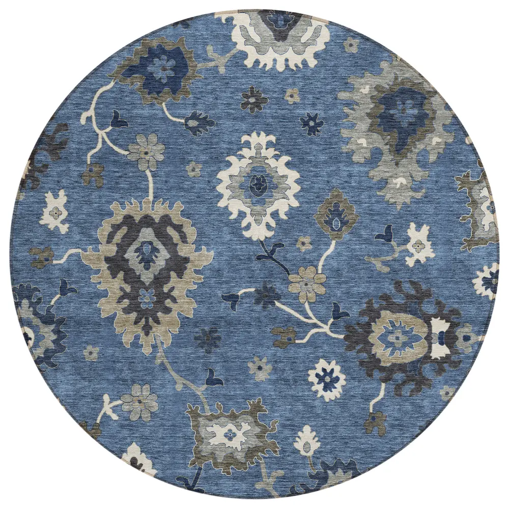 Chantille ACN753 Blue 8' x 8' Rug