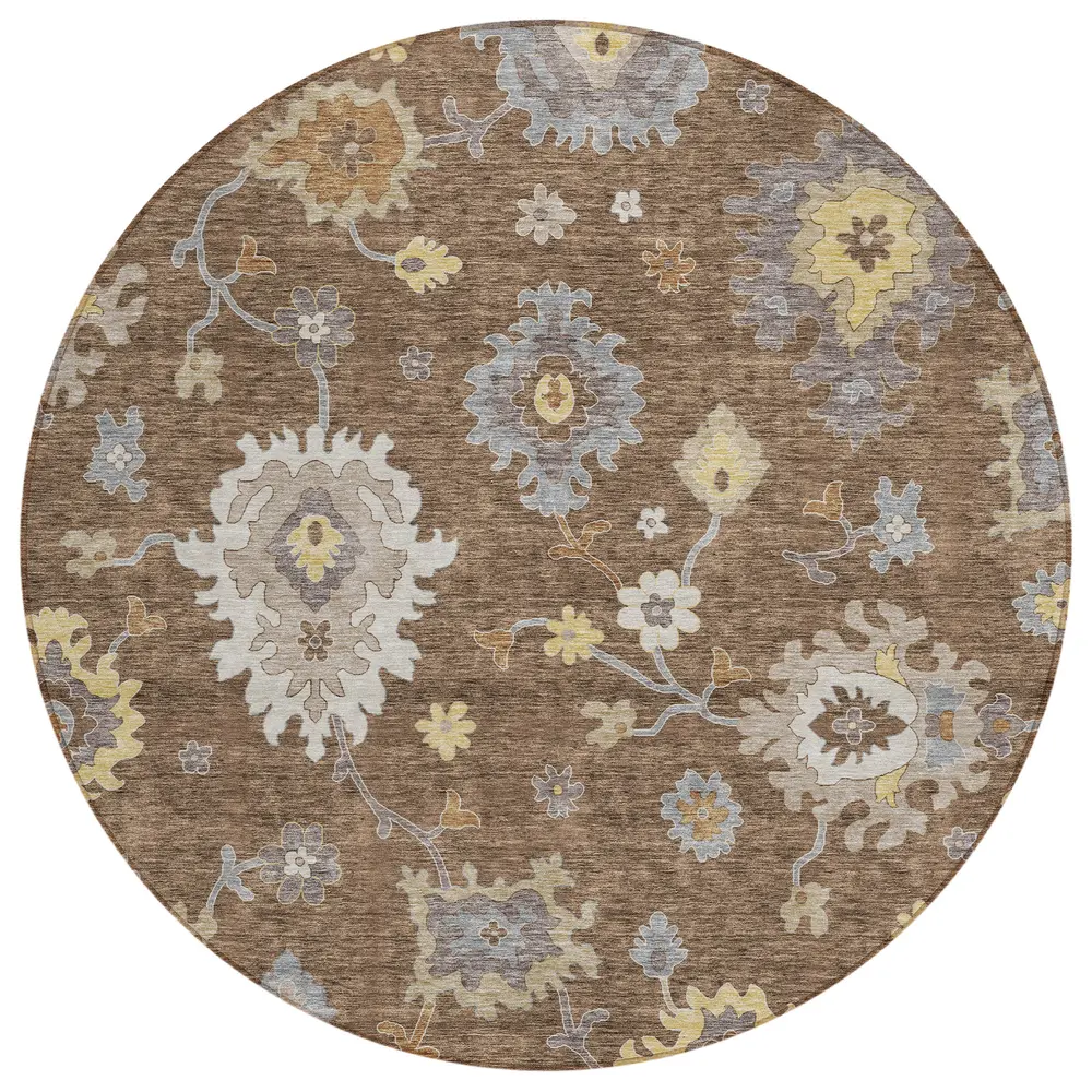 Chantille ACN753 Chocolate 8' x 8' Rug