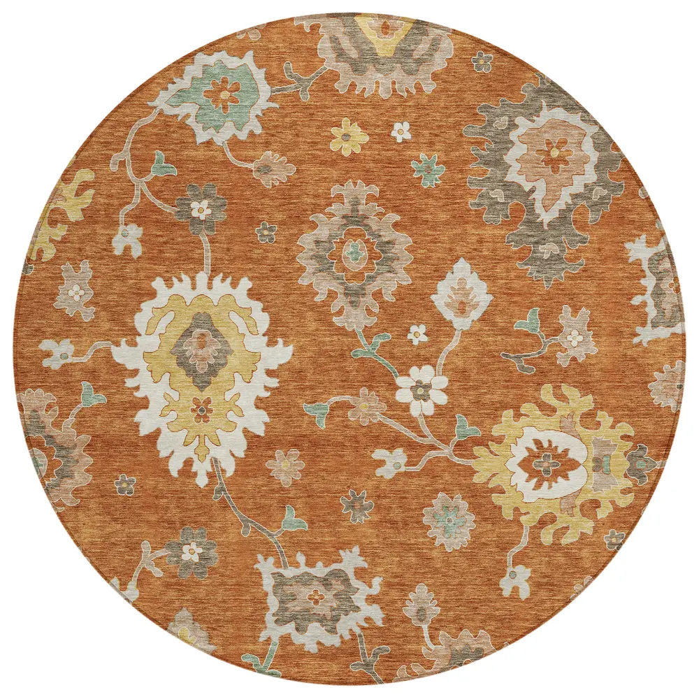 Chantille ACN753 Paprika 8' x 8' Rug