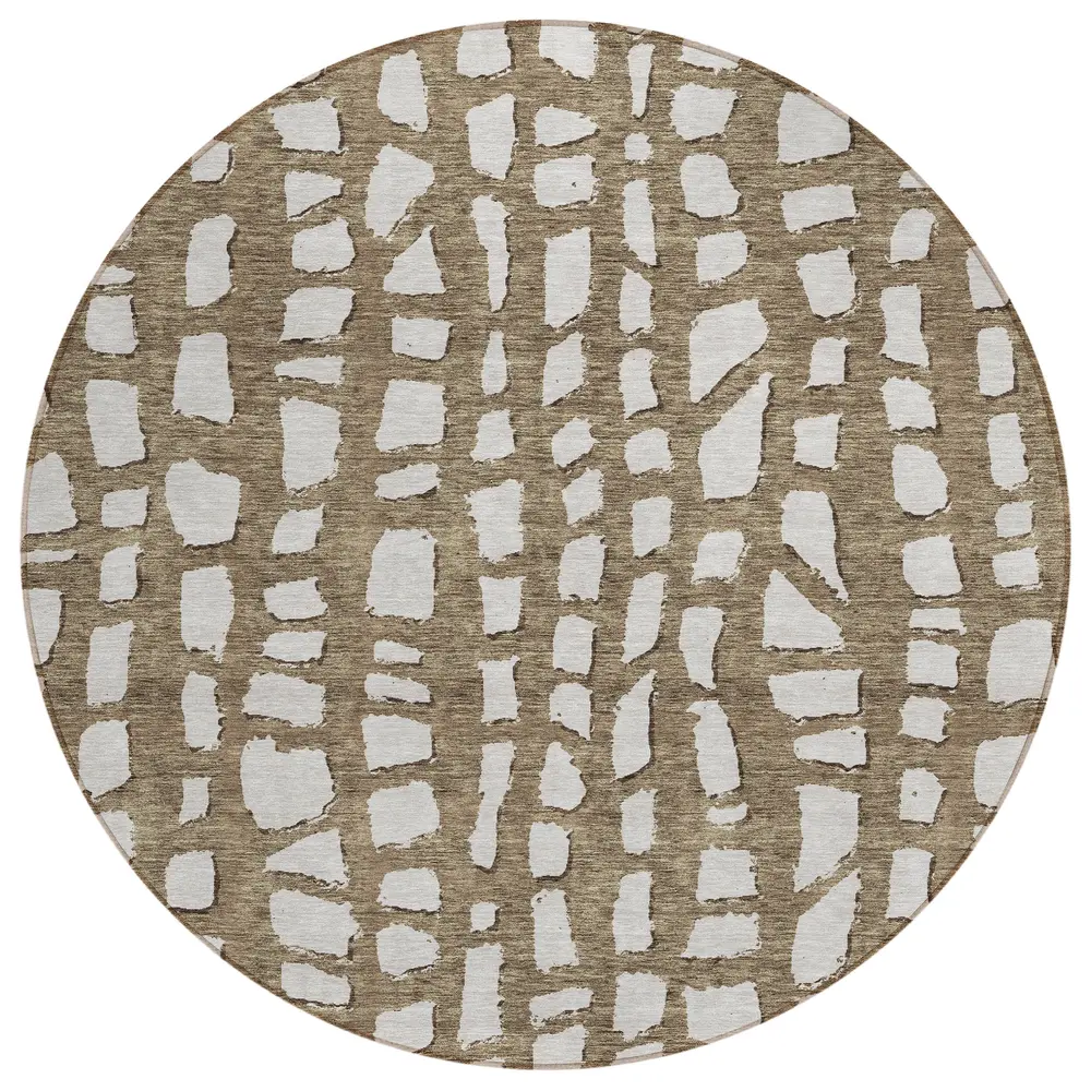 Chantille ACN754 Brown 8' x 8' Rug