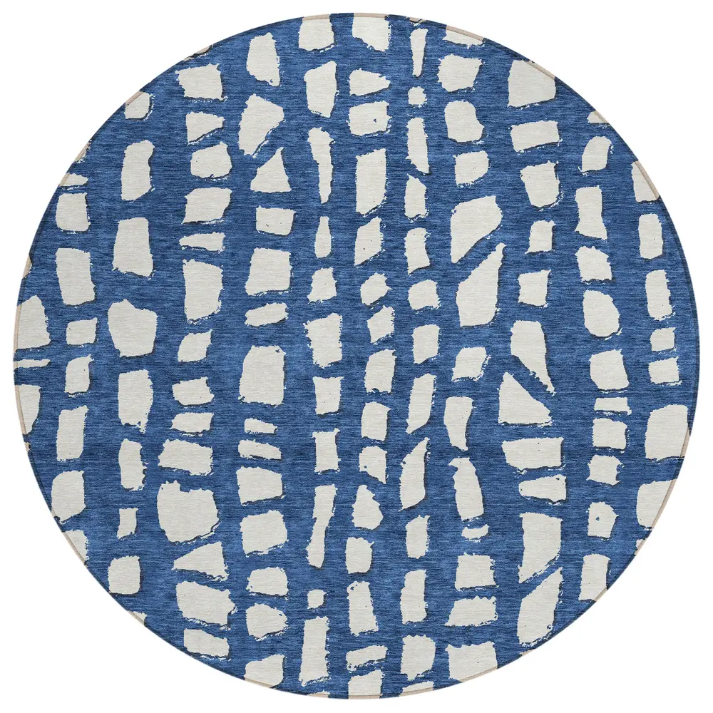 Chantille ACN754 Navy 8' x 8' Rug