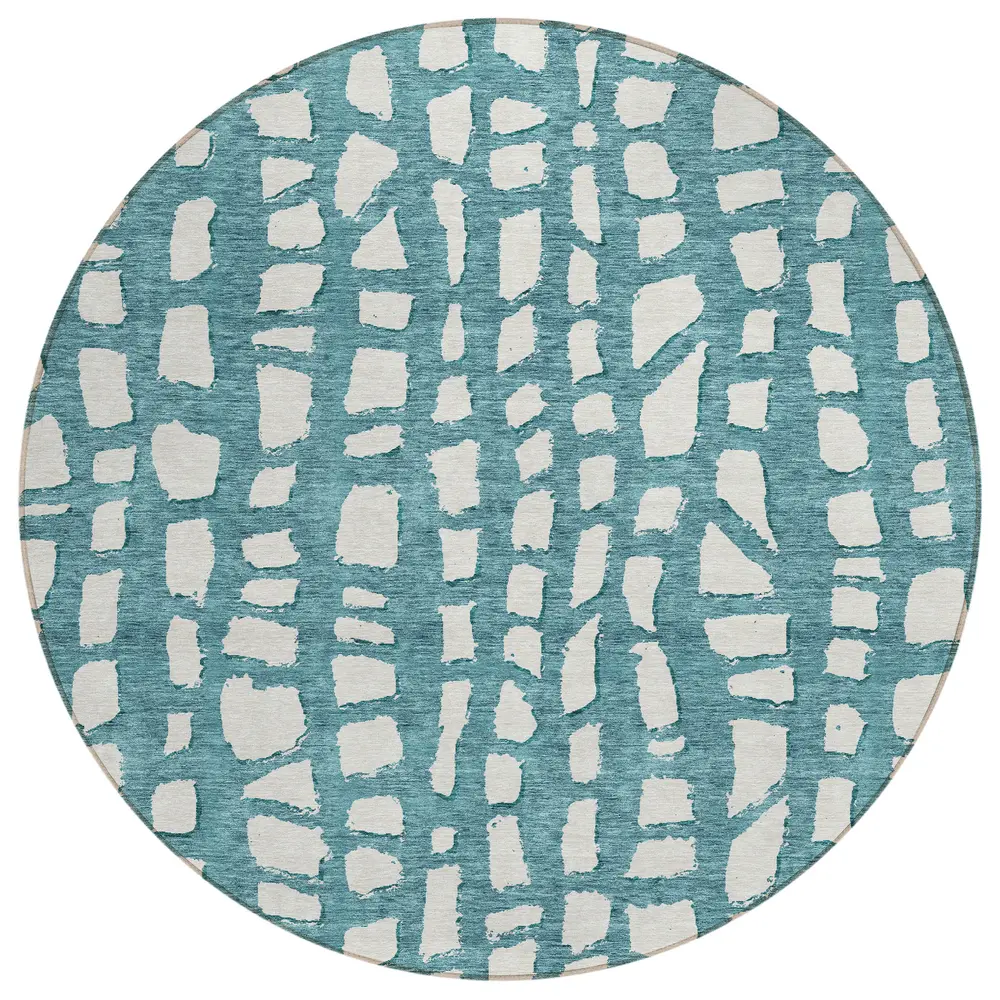 Chantille ACN754 Teal 8' x 8' Rug