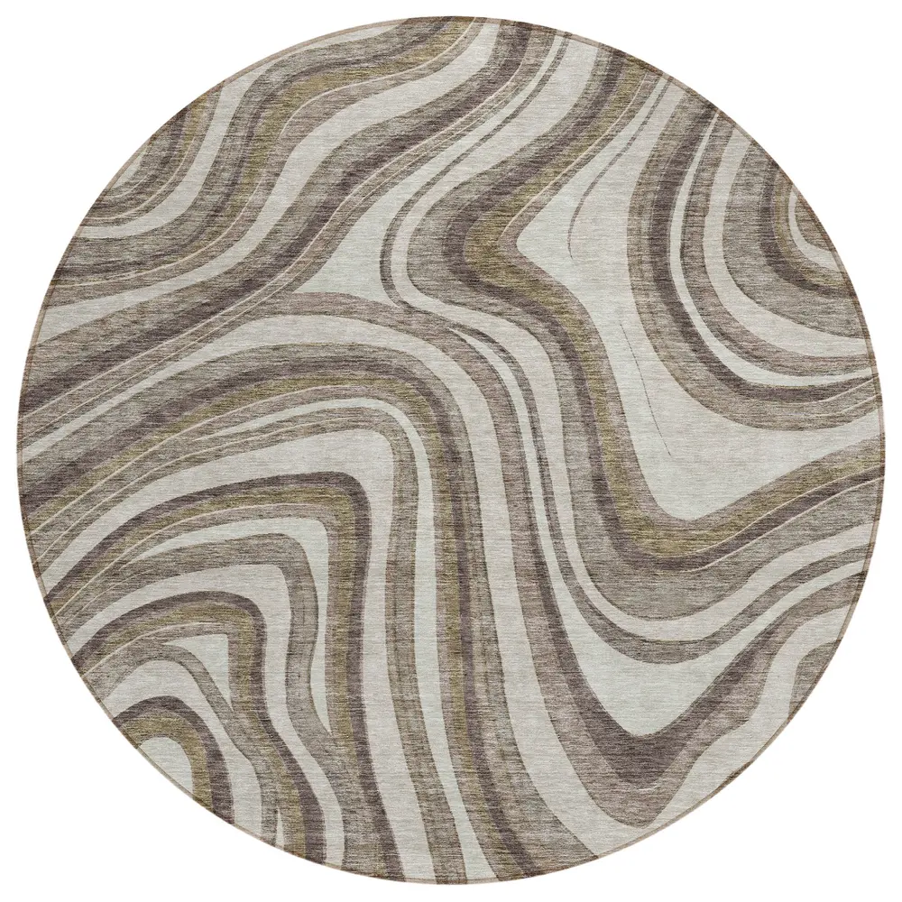 Chantille ACN756 Brown 8' x 8' Rug