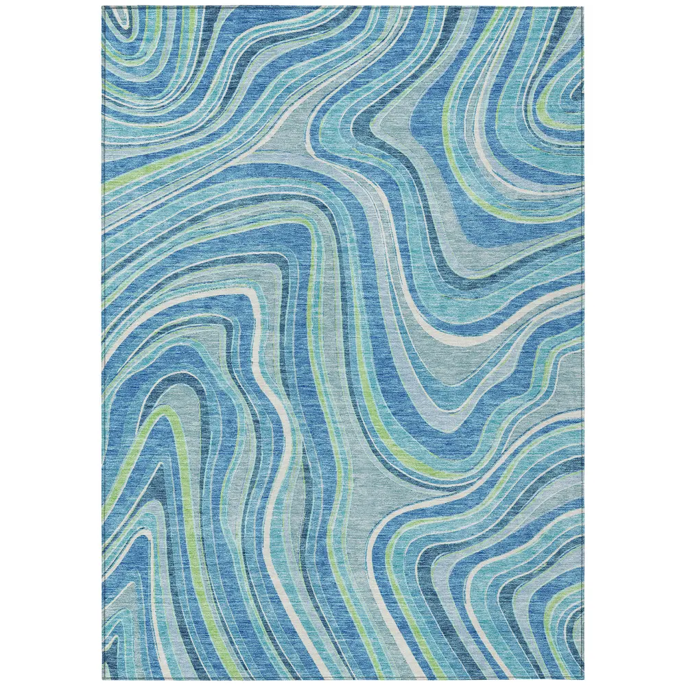 Chantille ACN756 Blue 8' x 10' Rug