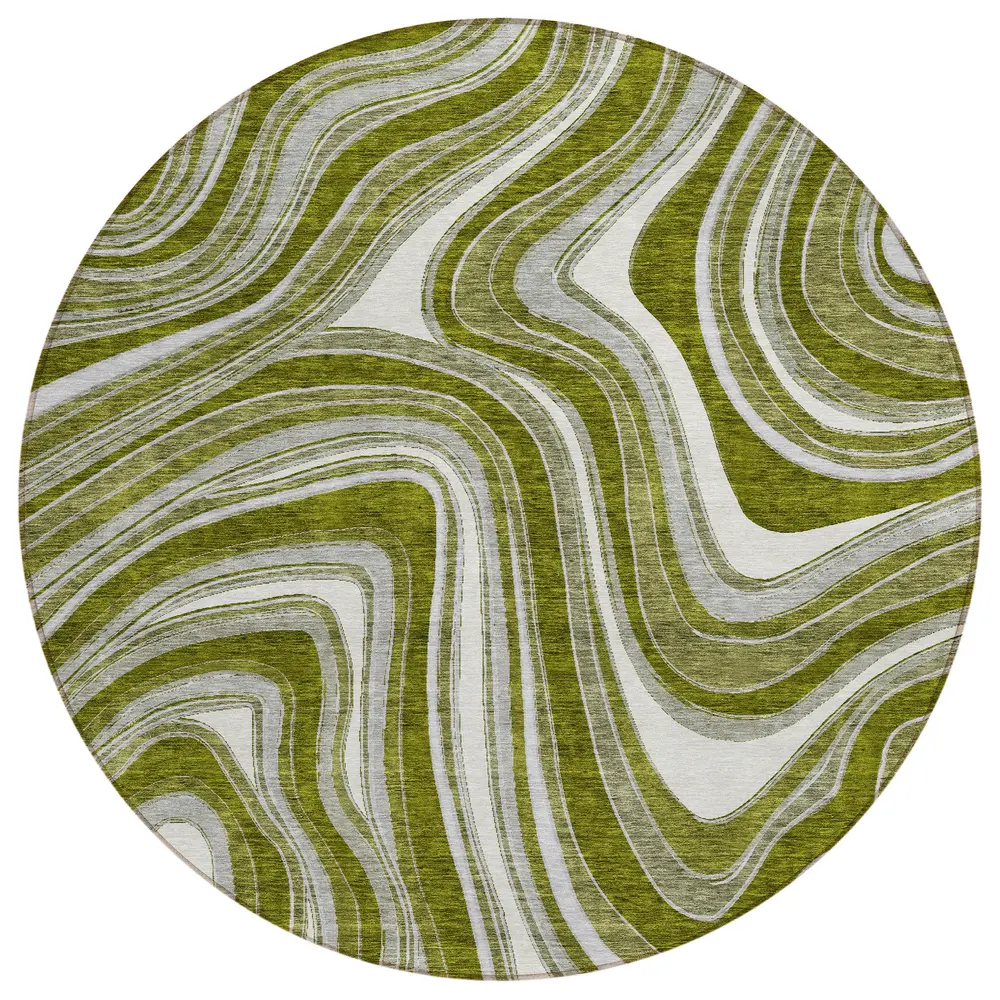 Chantille ACN756 Olive 8' x 8' Rug