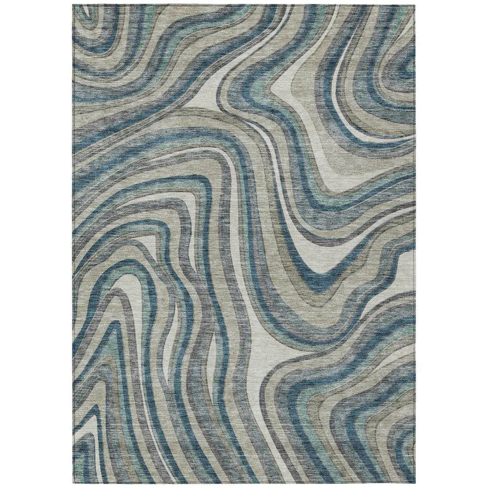 Chantille ACN756 Teal 9' x 12' Rug