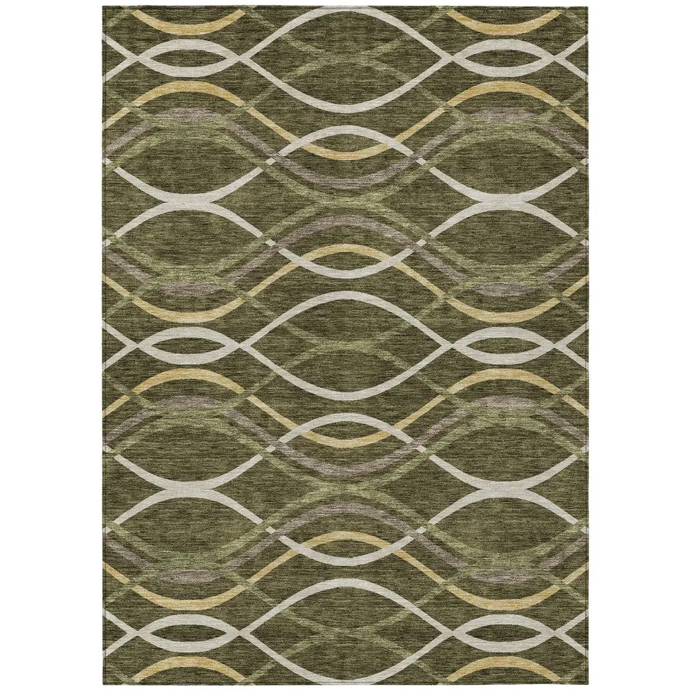 Chantille ACN757 Olive 3' x 5' Rug