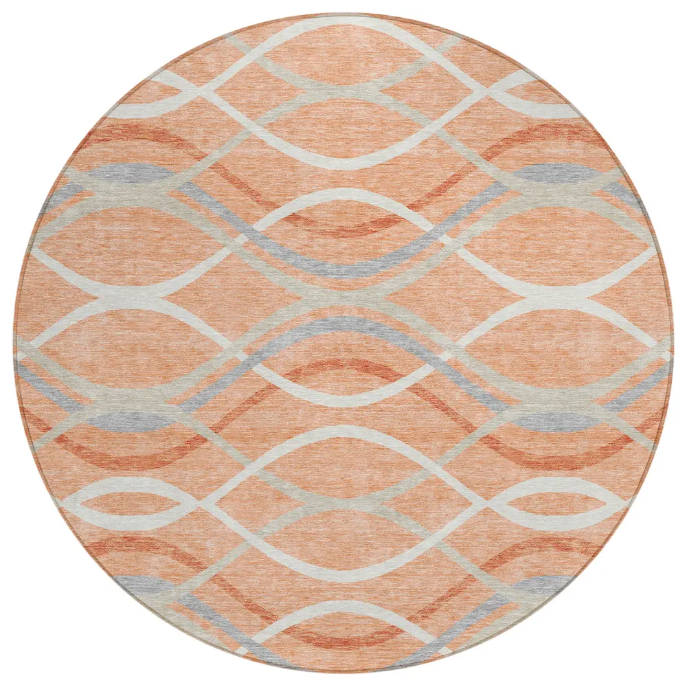 Chantille ACN757 Peach 8' x 8' Rug