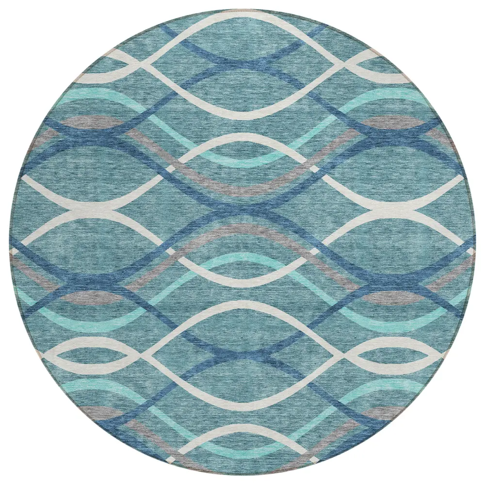 Chantille ACN757 Teal 8' x 8' Rug
