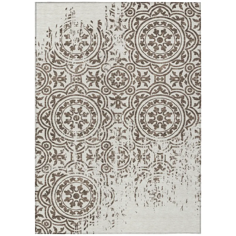 Chantille ACN758 Chocolate 5' x 7'6