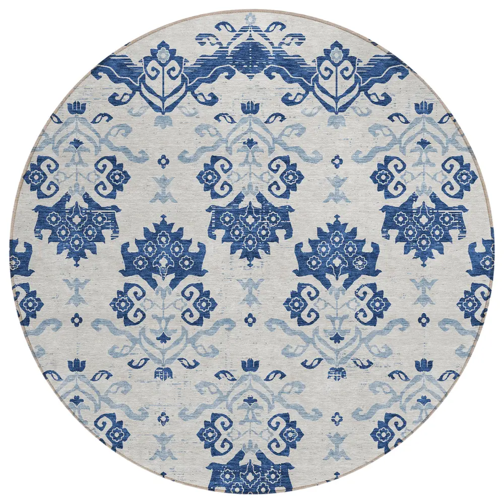 Chantille ACN759 Navy 8' x 8' Rug