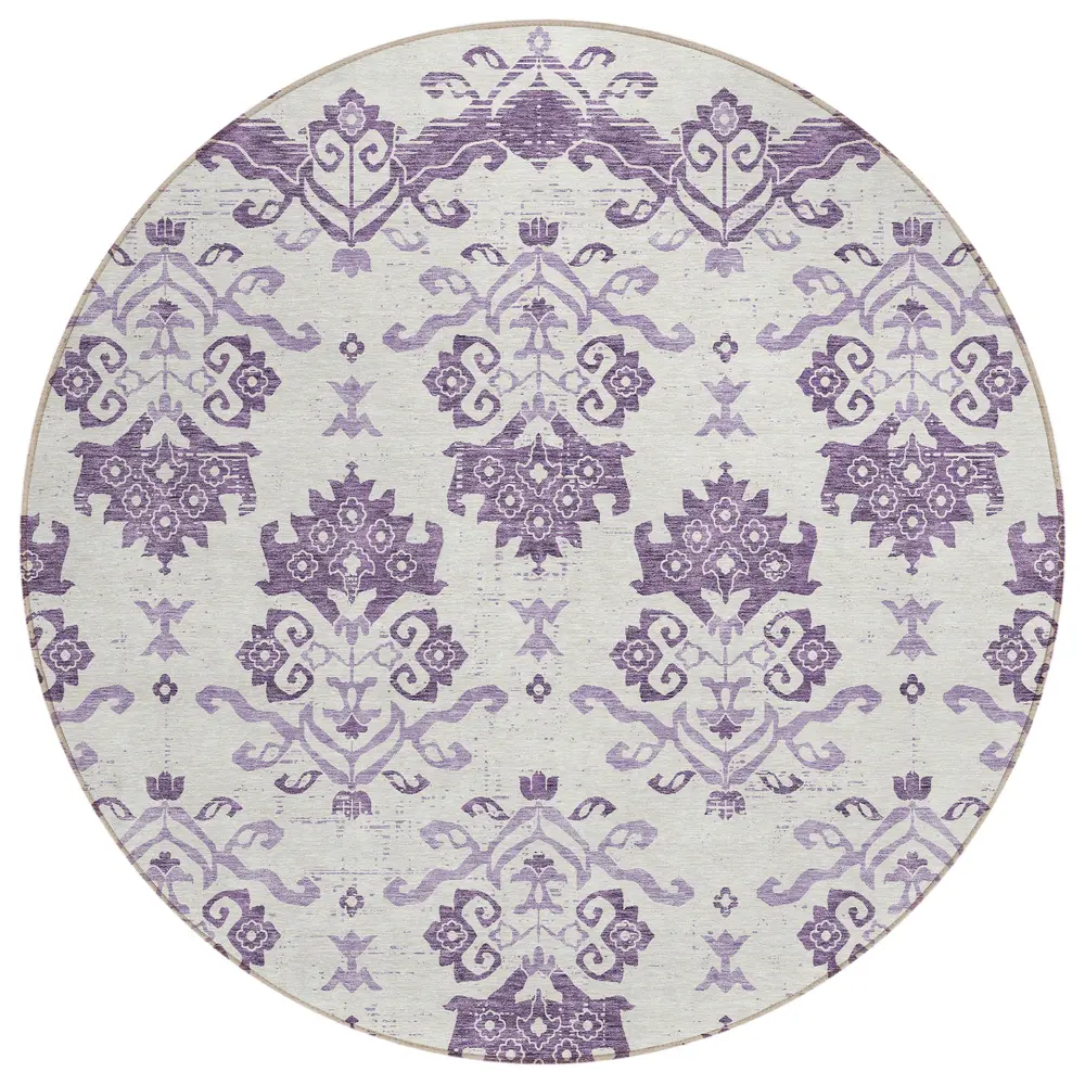 Chantille ACN759 Purple 8' x 8' Rug