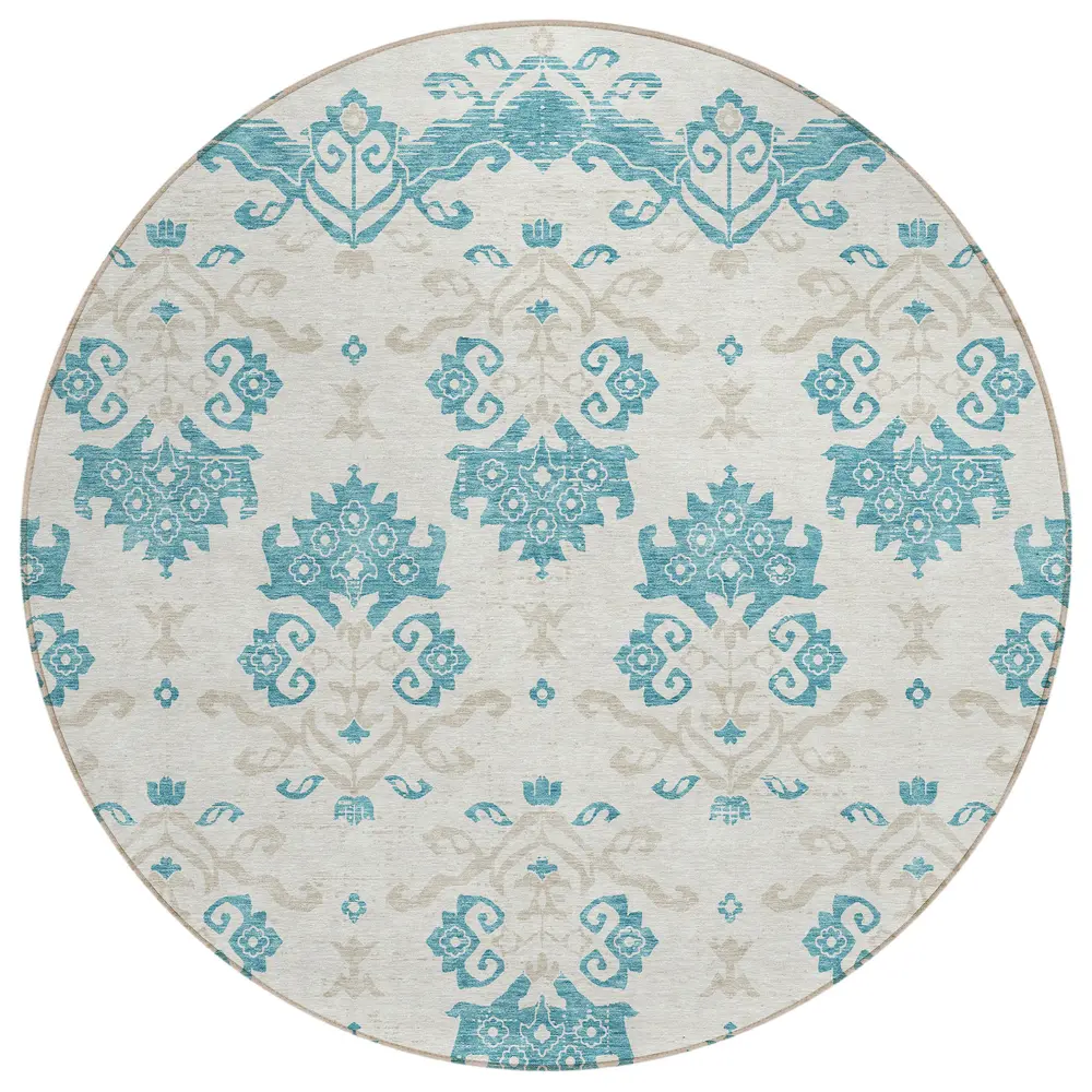 Chantille ACN759 Teal 8' x 8' Rug