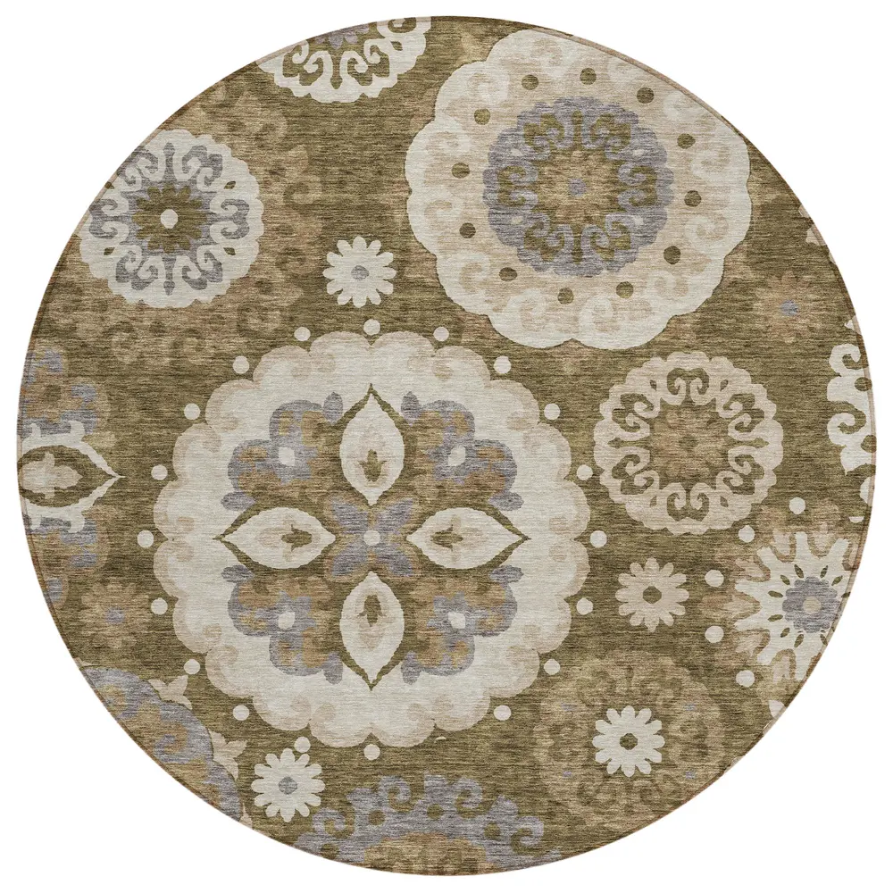 Chantille ACN763 Brown 8' x 8' Rug