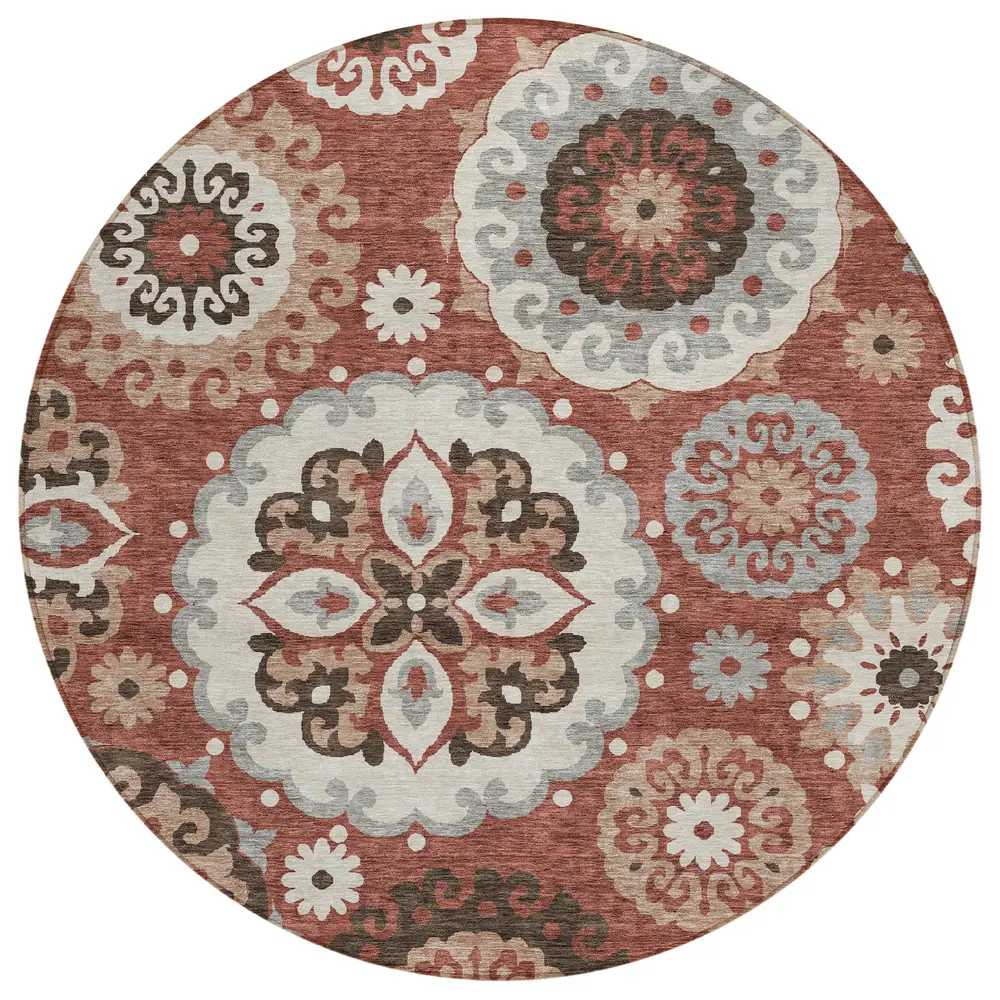 Chantille ACN763 Paprika 8' x 8' Rug