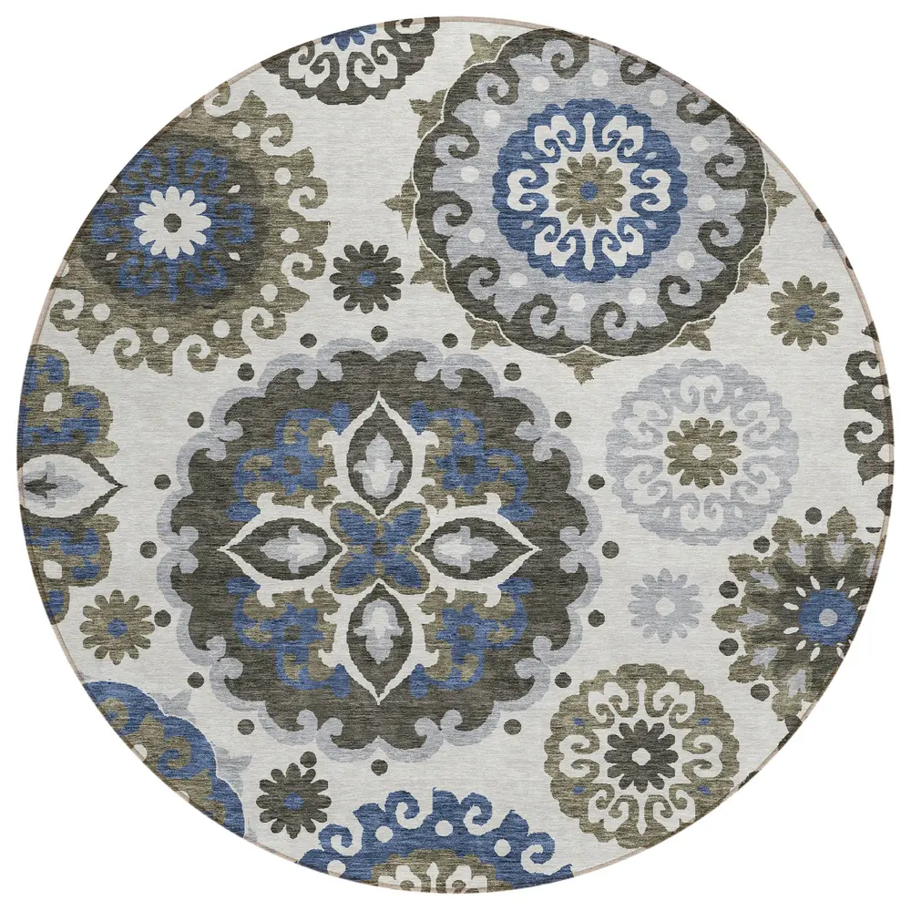 Chantille ACN763 Pewter 8' x 8' Rug