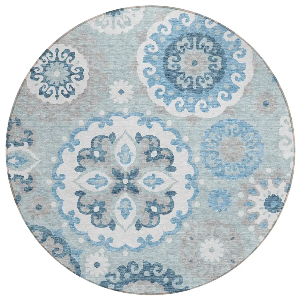 Chantille ACN763 Sky 8' x 8' Rug