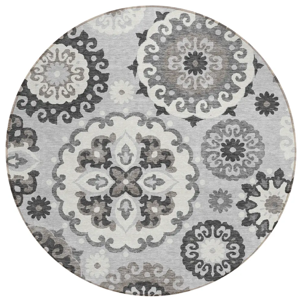 Chantille ACN763 Silver 8' x 8' Rug