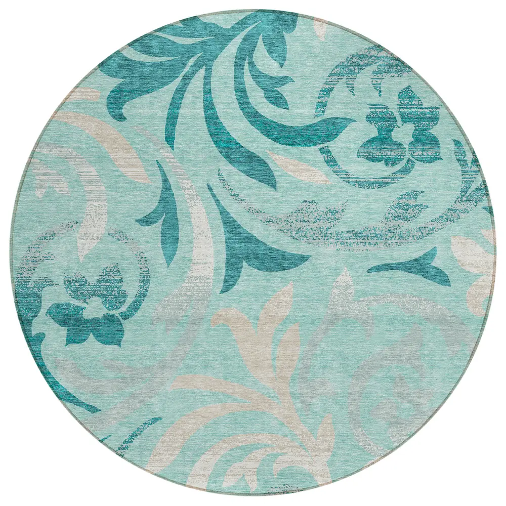 Chantille ACN764 Teal 8' x 8' Rug