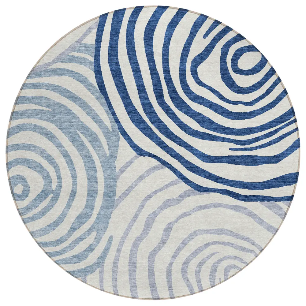 Chantille ACN765 Blue 8' x 8' Rug