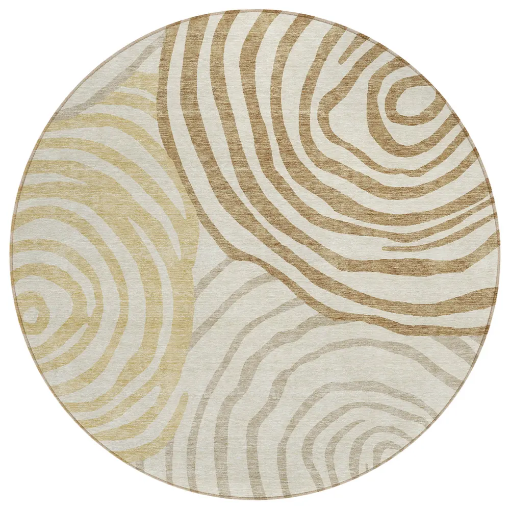Chantille ACN765 Gold 8' x 8' Rug