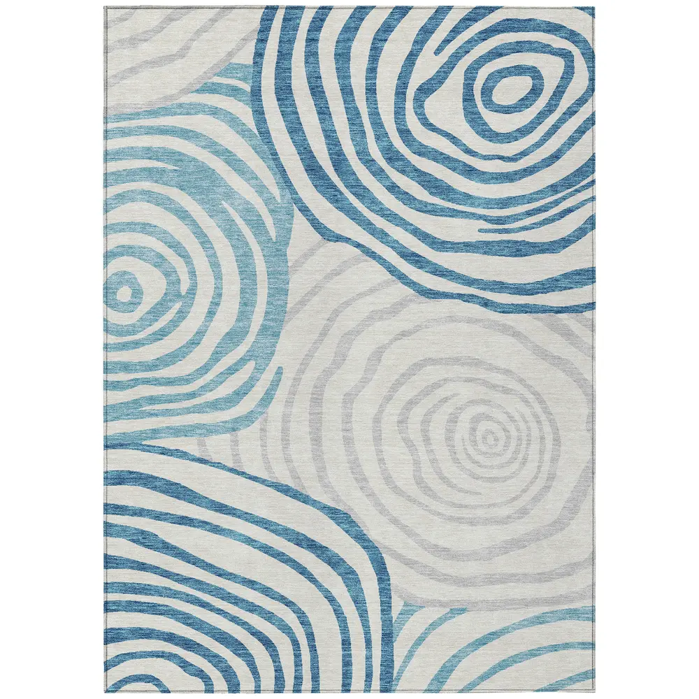 Chantille ACN765 Teal 3' x 5' Rug