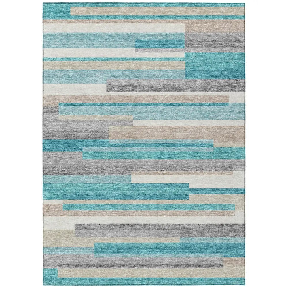 Chantille ACN766 Teal 3' x 5' Rug