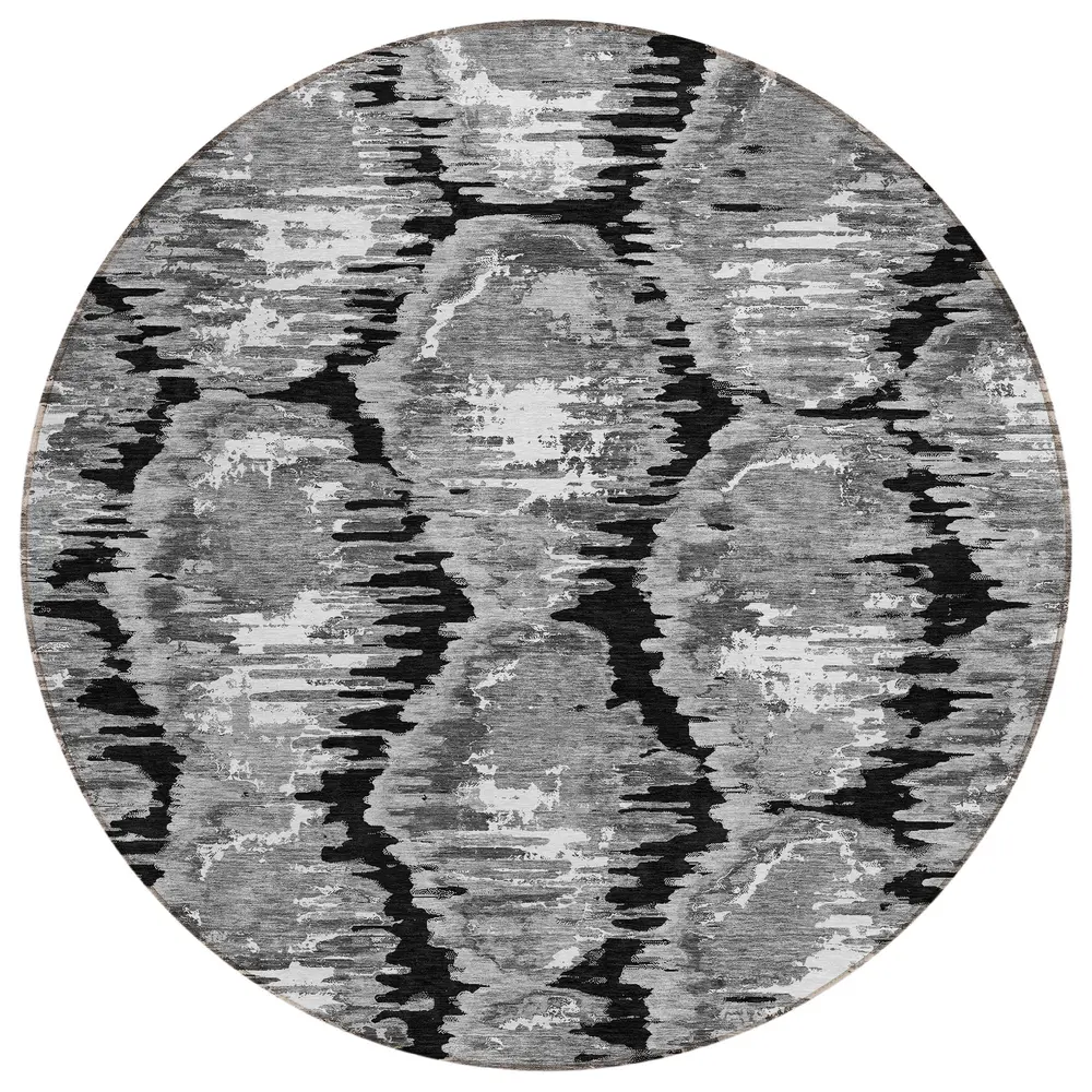 Chantille ACN767 Black 8' x 8' Rug