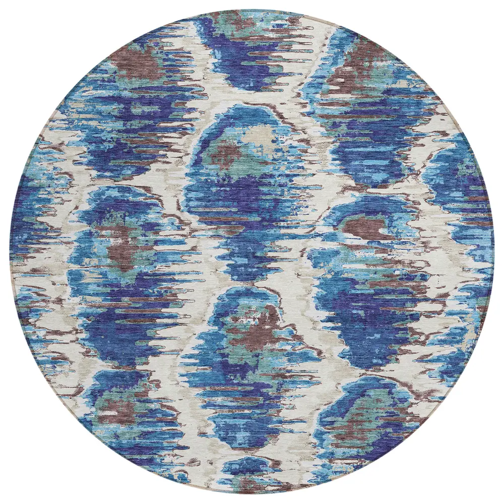 Chantille ACN767 Blue 8' x 8' Rug