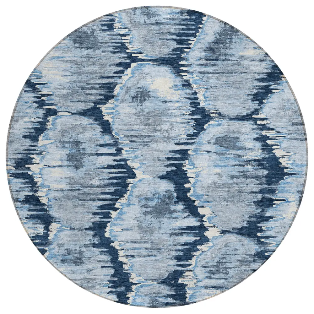 Chantille ACN767 Navy 8' x 8' Rug