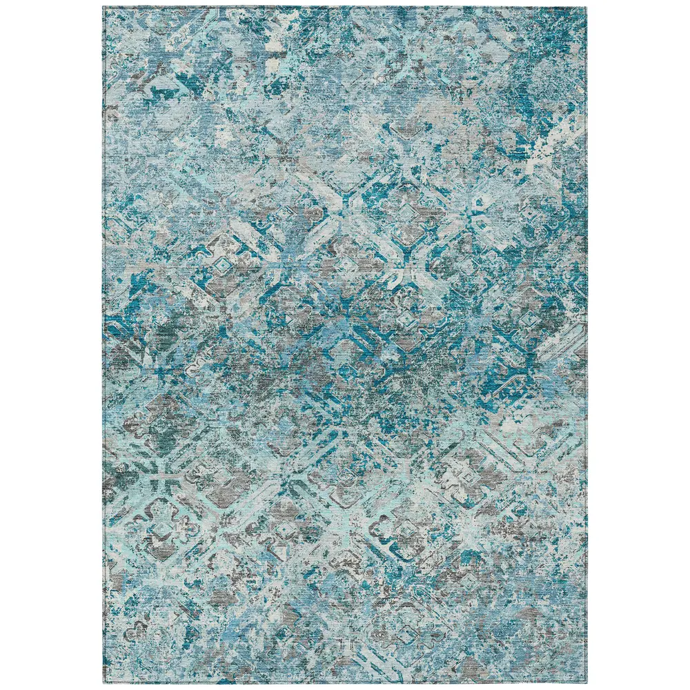 Chantille ACN768 Teal 9' x 12' Rug