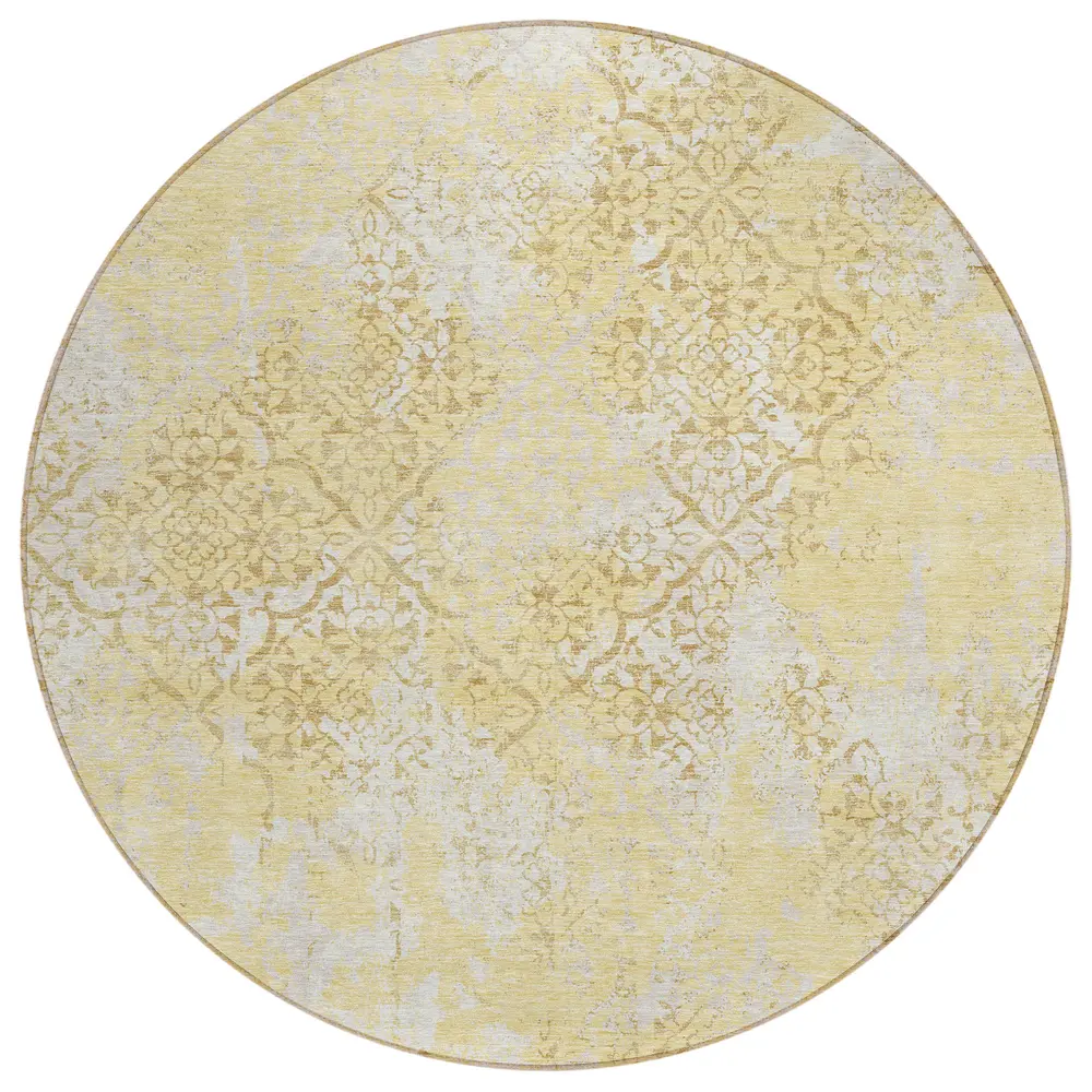 Chantille ACN769 Gold 8' x 8' Rug