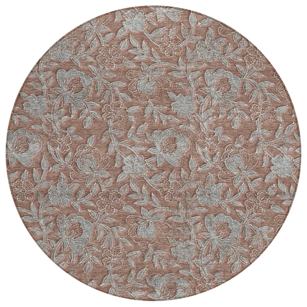 Chantille ACN771 Terracotta 8' x 8' Rug