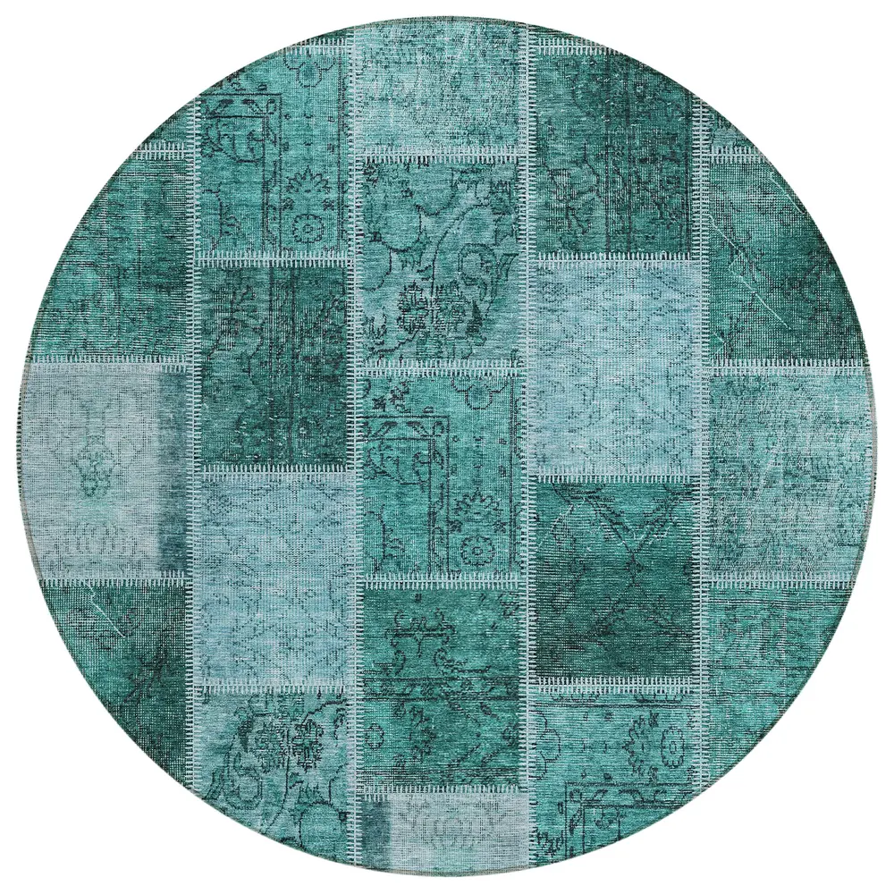 Chantille ACN772 Teal 8' x 8' Rug