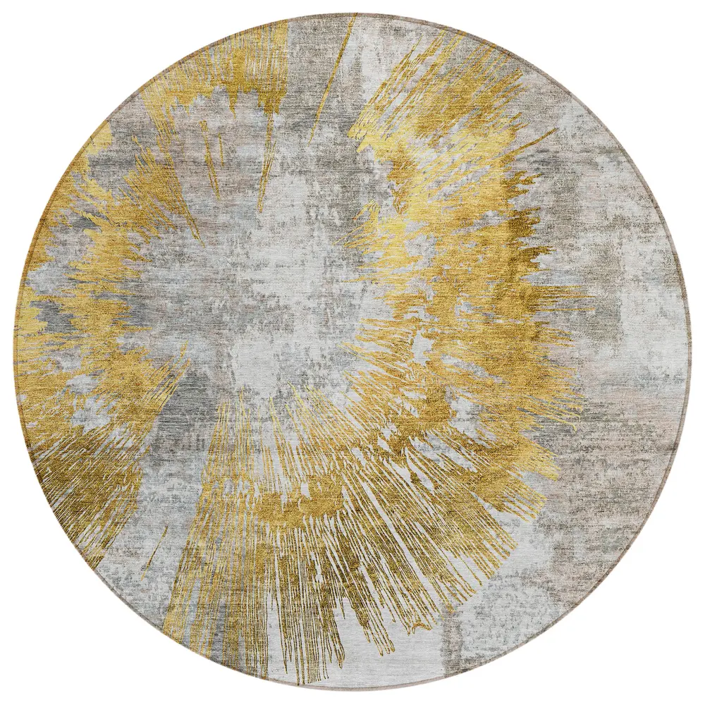 Chantille ACN773 Gold 8' x 8' Rug