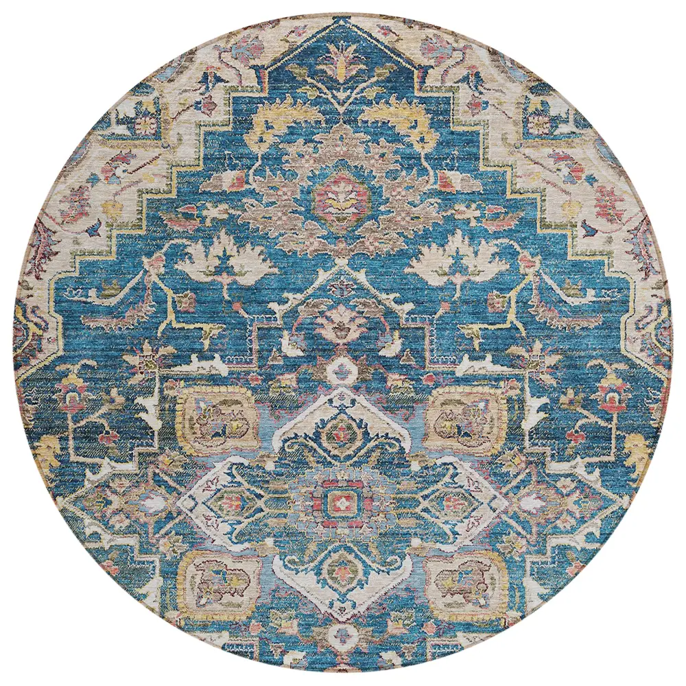Chantille ACN774 Blue 8' x 8' Rug