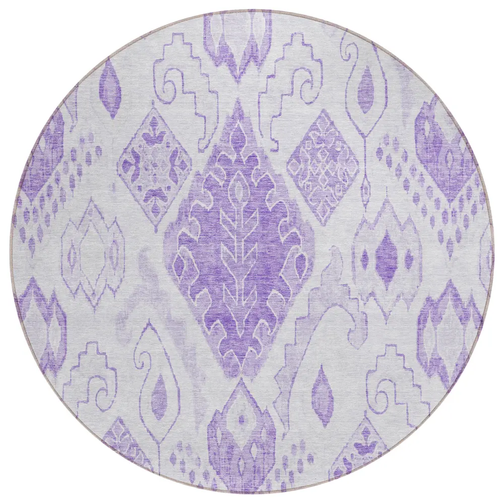Chantille ACN776 Purple 8' x 8' Rug