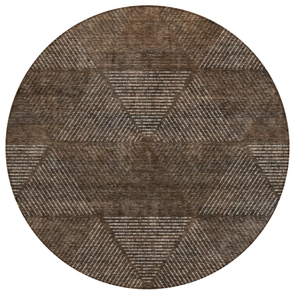 Chantille ACN777 Brown 8' x 8' Rug