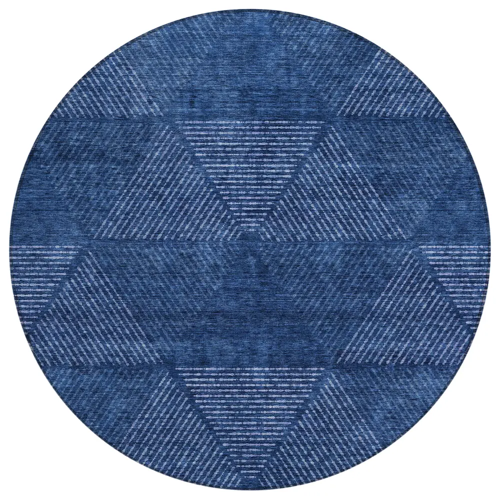 Chantille ACN777 Navy 8' x 8' Rug