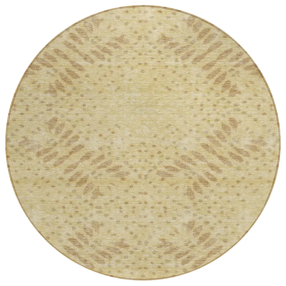 Chantille ACN778 Gold 8' x 8' Rug