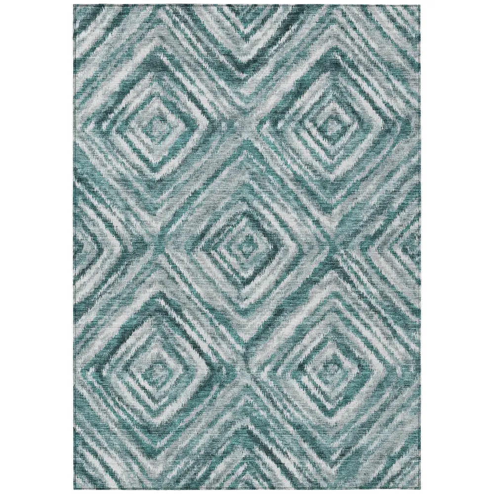 Chantille ACN781 Teal 3' x 5' Rug
